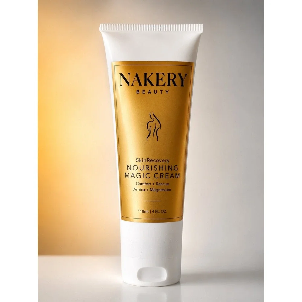 Nakery Beauty SkinRecovery Nourishing Magic Cream Arnica Magnesium 4 fl oz NEW